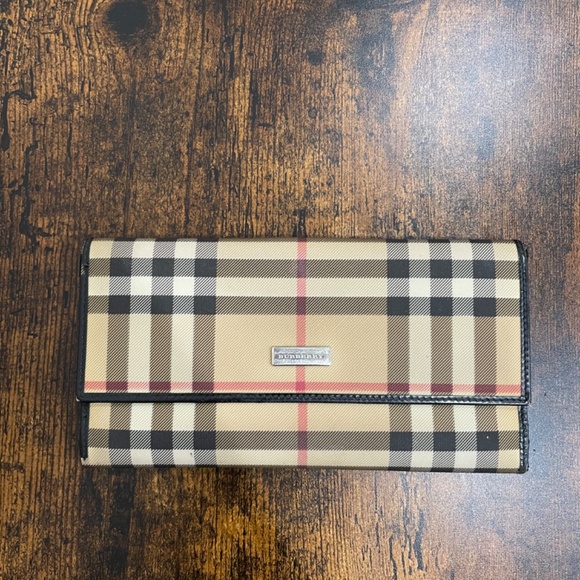 Vintage BURBERRY NOVA CHECK BAGUETTE BAG - Picture 7 of 9